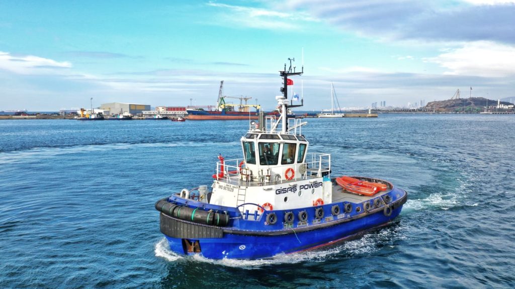 Corvus Energy is the leading provider of marine battery energy storage systems to power electric and hybrid tugboats. Pictured is the ZEETUG30 fully electric tug by Navtek Naval Technologies.